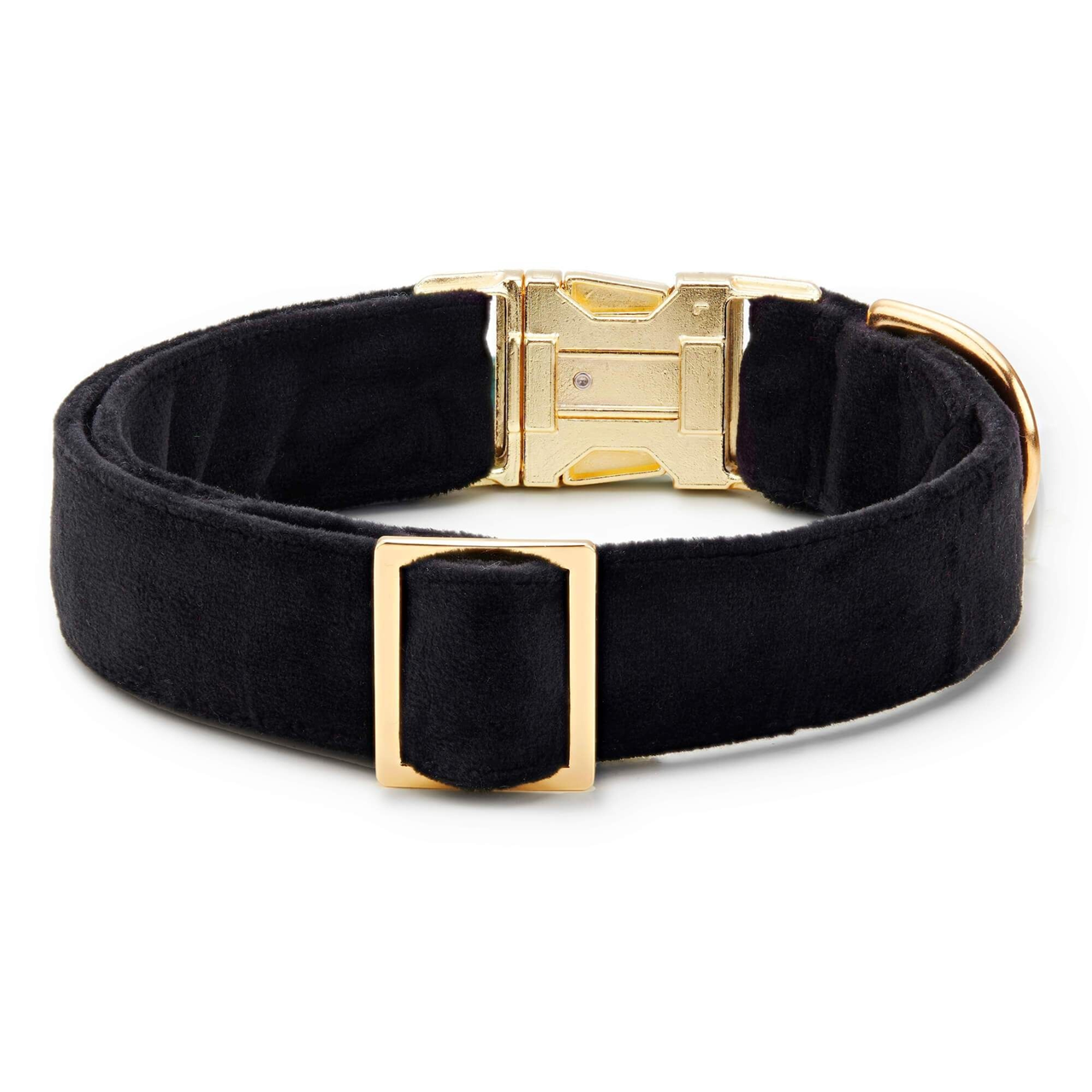 Dog Collar: Black Velvet