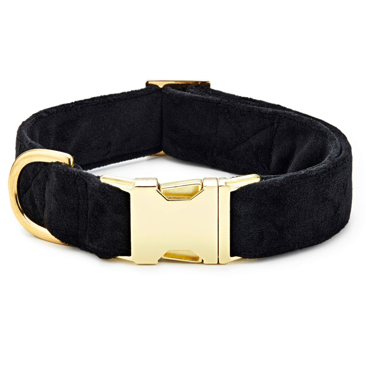 Dog Collar: Black Velvet