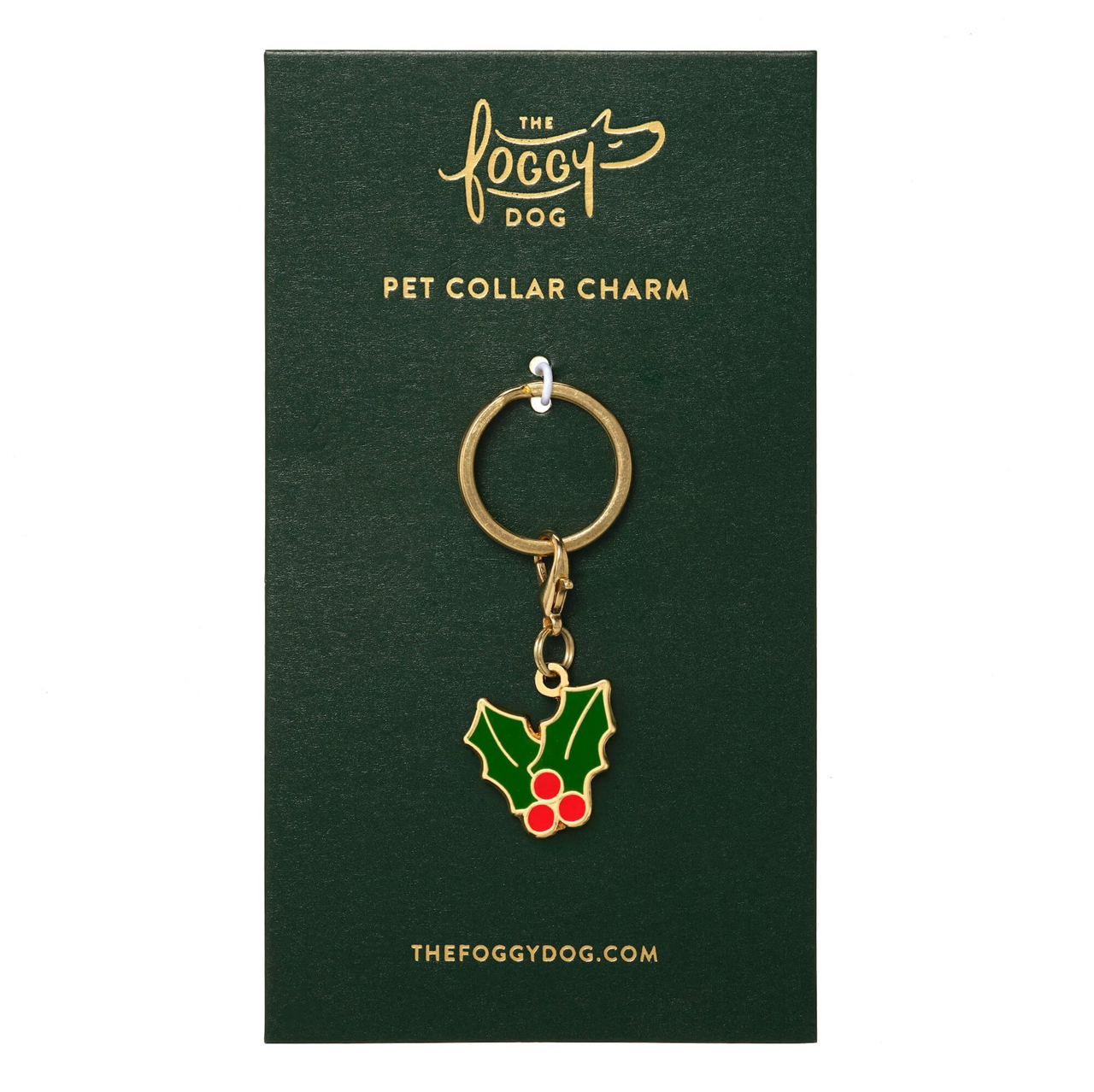 Dog Collar Charm: Holly