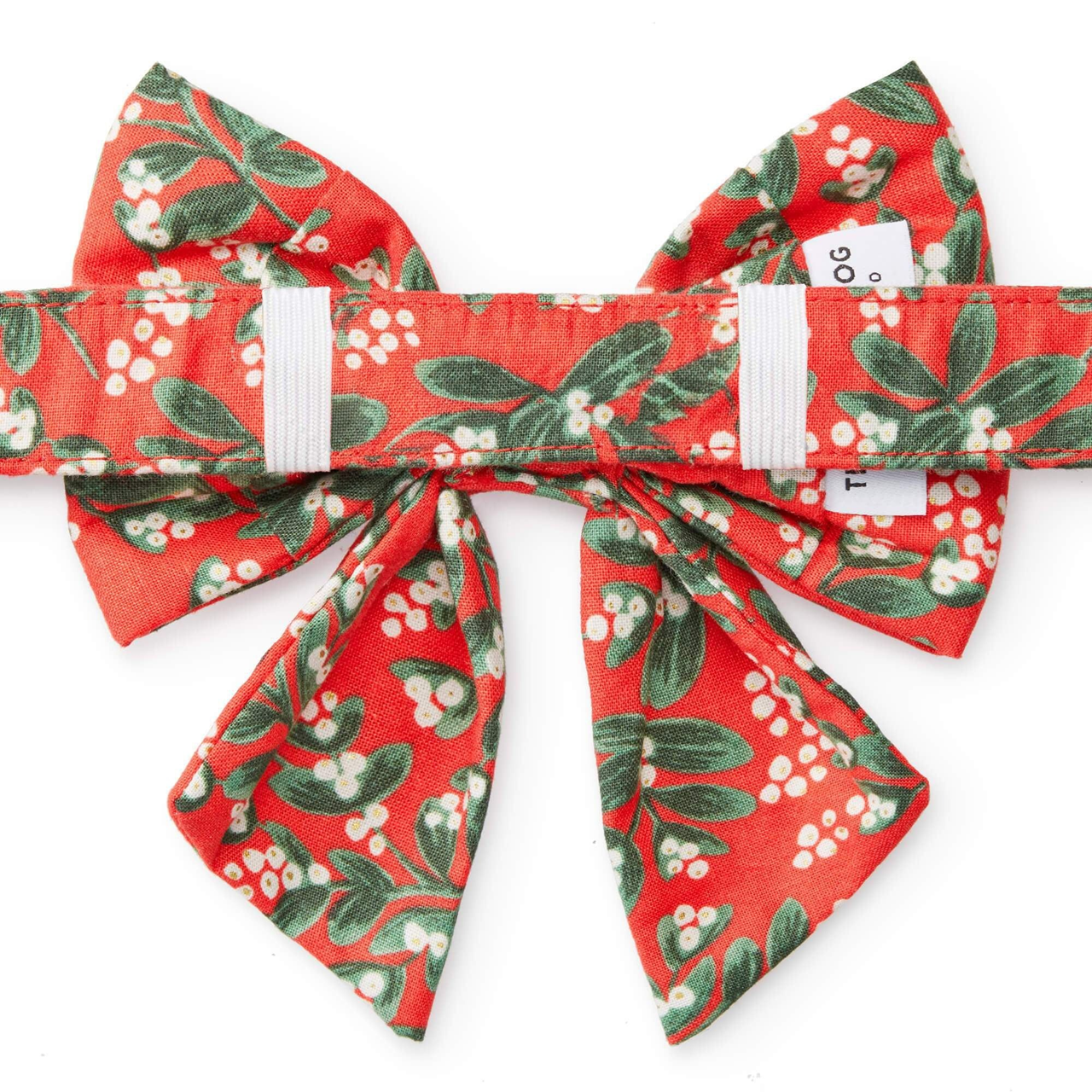 Dog and Cat Lady Bowtie: Rifle Paper Co. x TFD Mistletoe