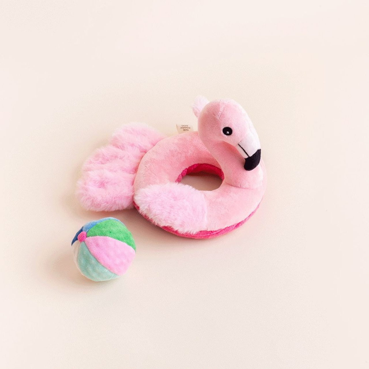 Squeaky Plush Interactive Snuffle Dog toys, Float-mingo