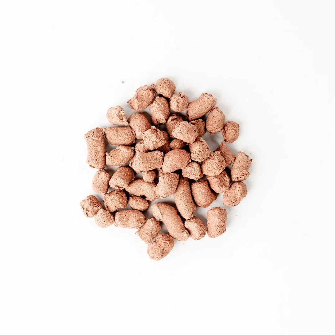 Green Juju Freeze Dried Pork Bites antioxidant rich low carb pork organ treats for pet vitality and immune support