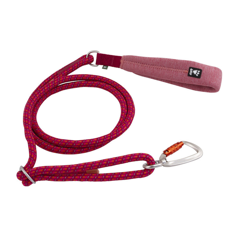 Hurtta Dog Leash: Adjustable Rope Eco, Beetroot