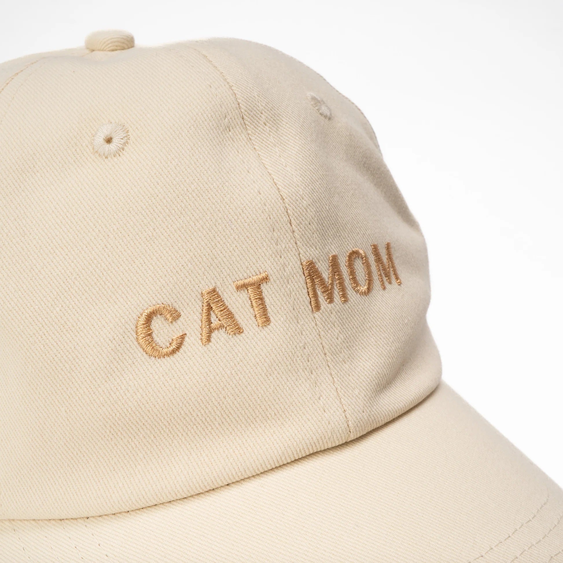 Lucy&Co Hat for Human: Cat Mom Hat in Ivory