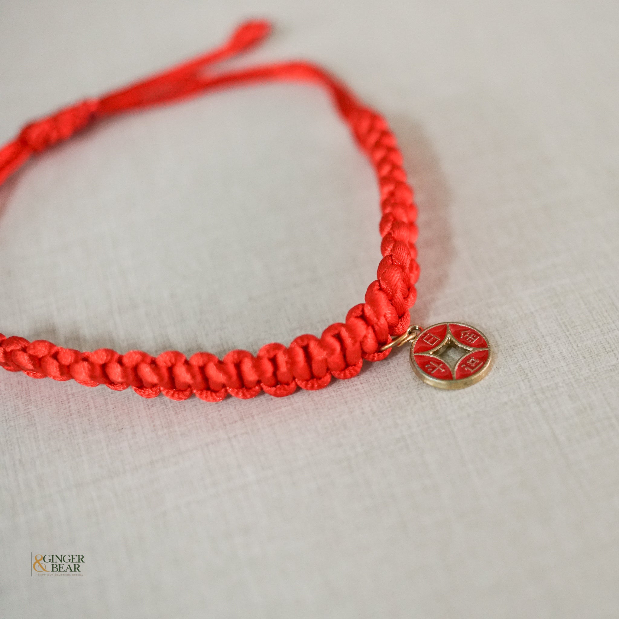 Lunar New Year Knotted Necklace for Dogs and Cats