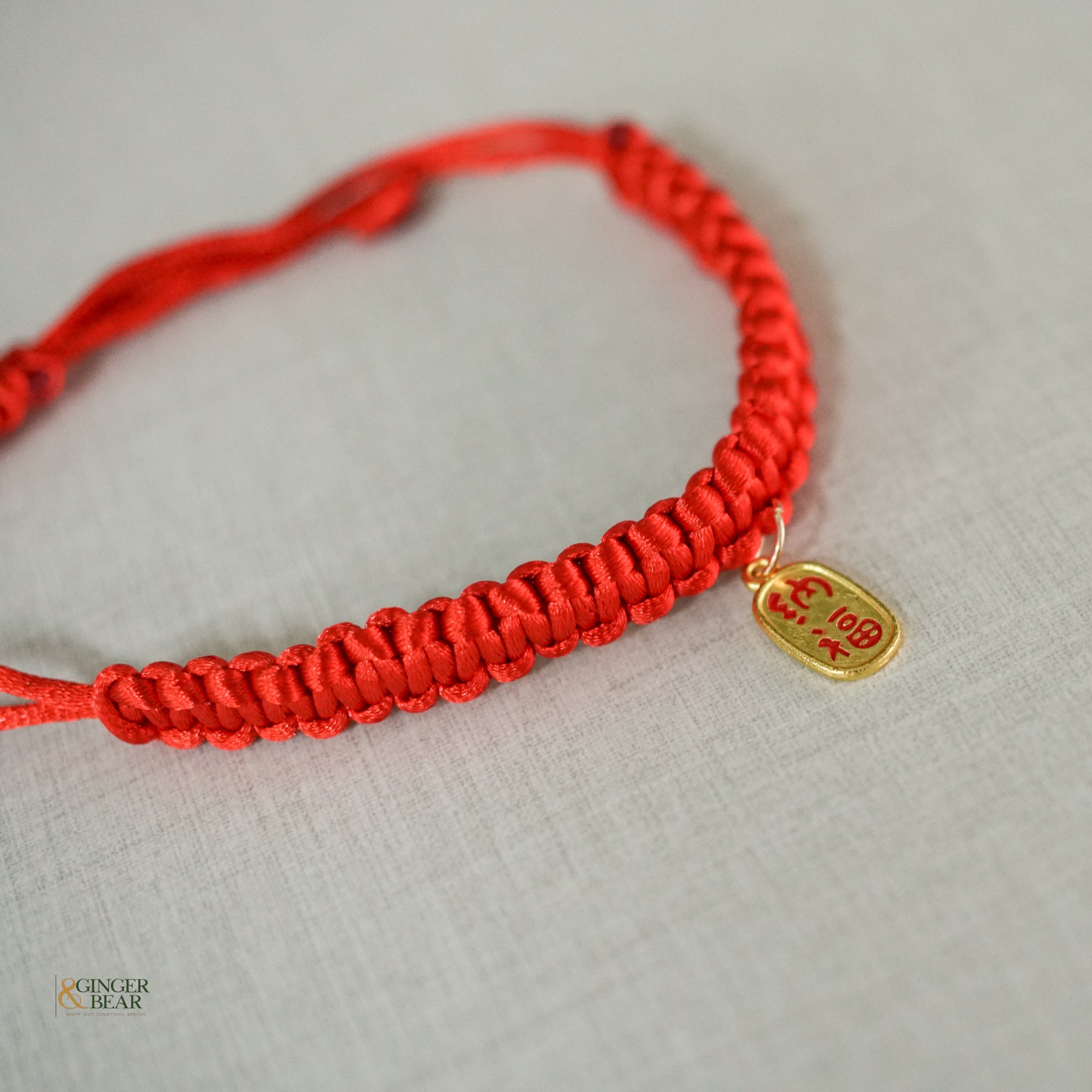 Lunar New Year Knotted Necklace for Dogs and Cats
