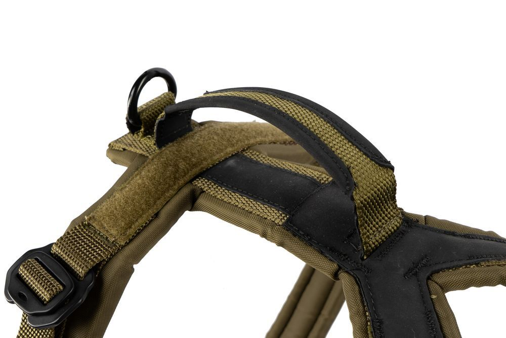 Non-Stop Dog Wear: Line Harness Grip WD - Olive