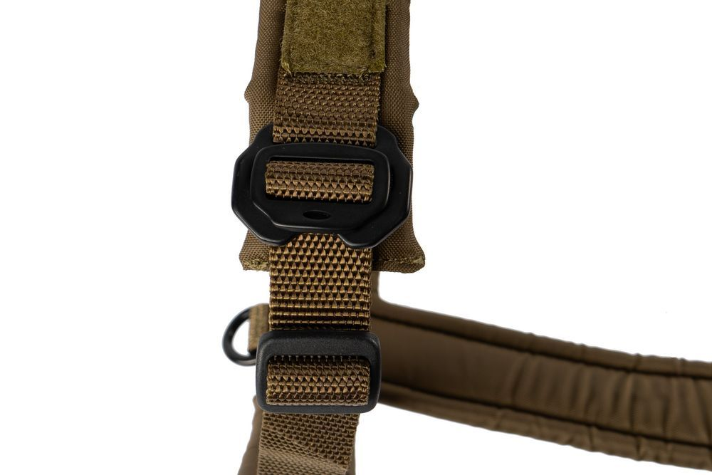 Non-Stop Dog Wear: Line Harness Grip WD - Olive