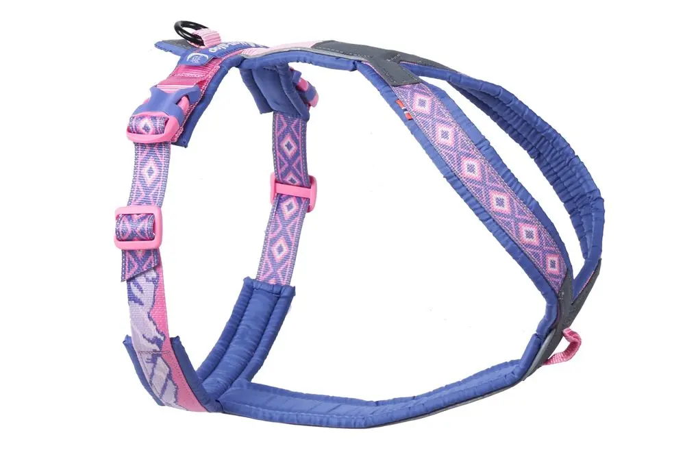 Non-Stop Dog Wear : Rachel Pohl Signature Series Line Harness 5.0 Purple/Pink