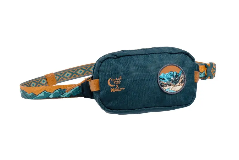 Non-Stop Dog Wear : Rachel Pohl Signature Series Trail Quest Fanny Pack Teal/Oak