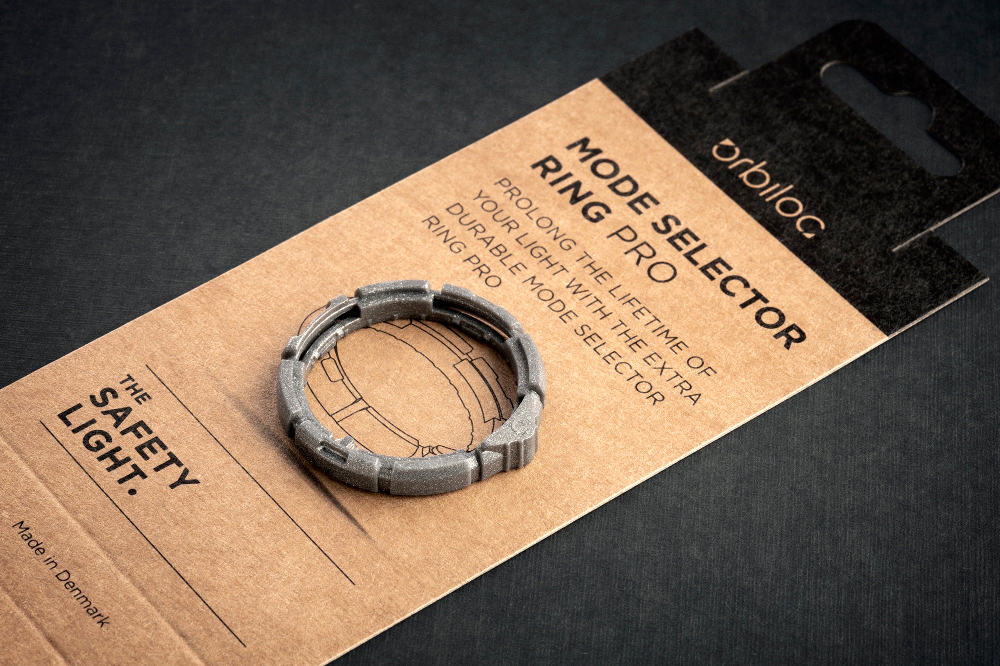 Orbiloc Mode Selector Ring PRO replacement part for dog safety light