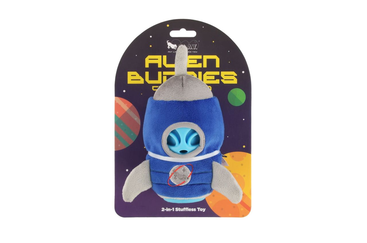 P.L.A.Y Alien Buddies Interactive 2-in-1 Dog toys, Starblaster