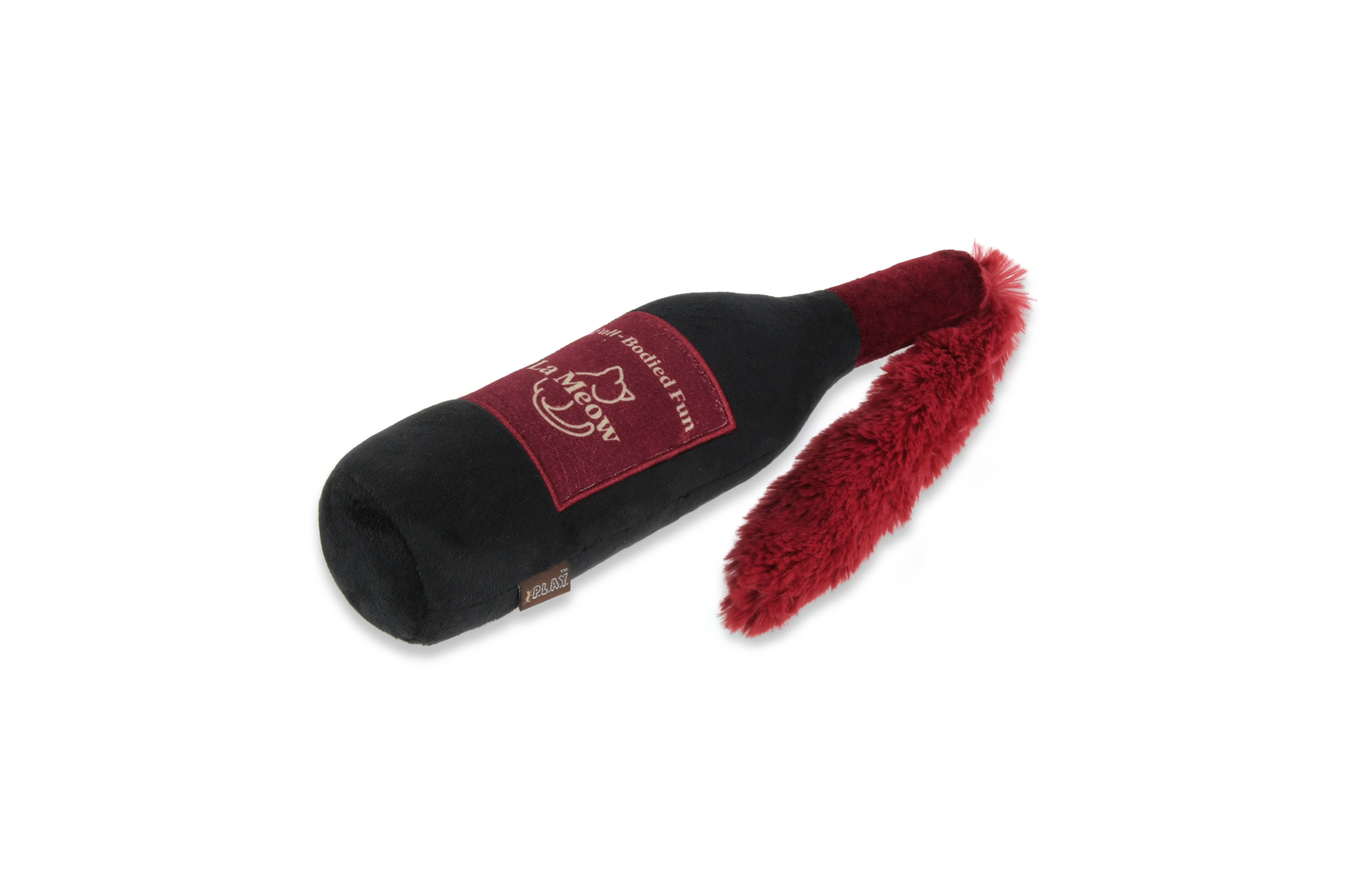 [Pre-Order] P.L.A.Y. Feline Frenzy, Catnip Kicker Toy set: Red Wine