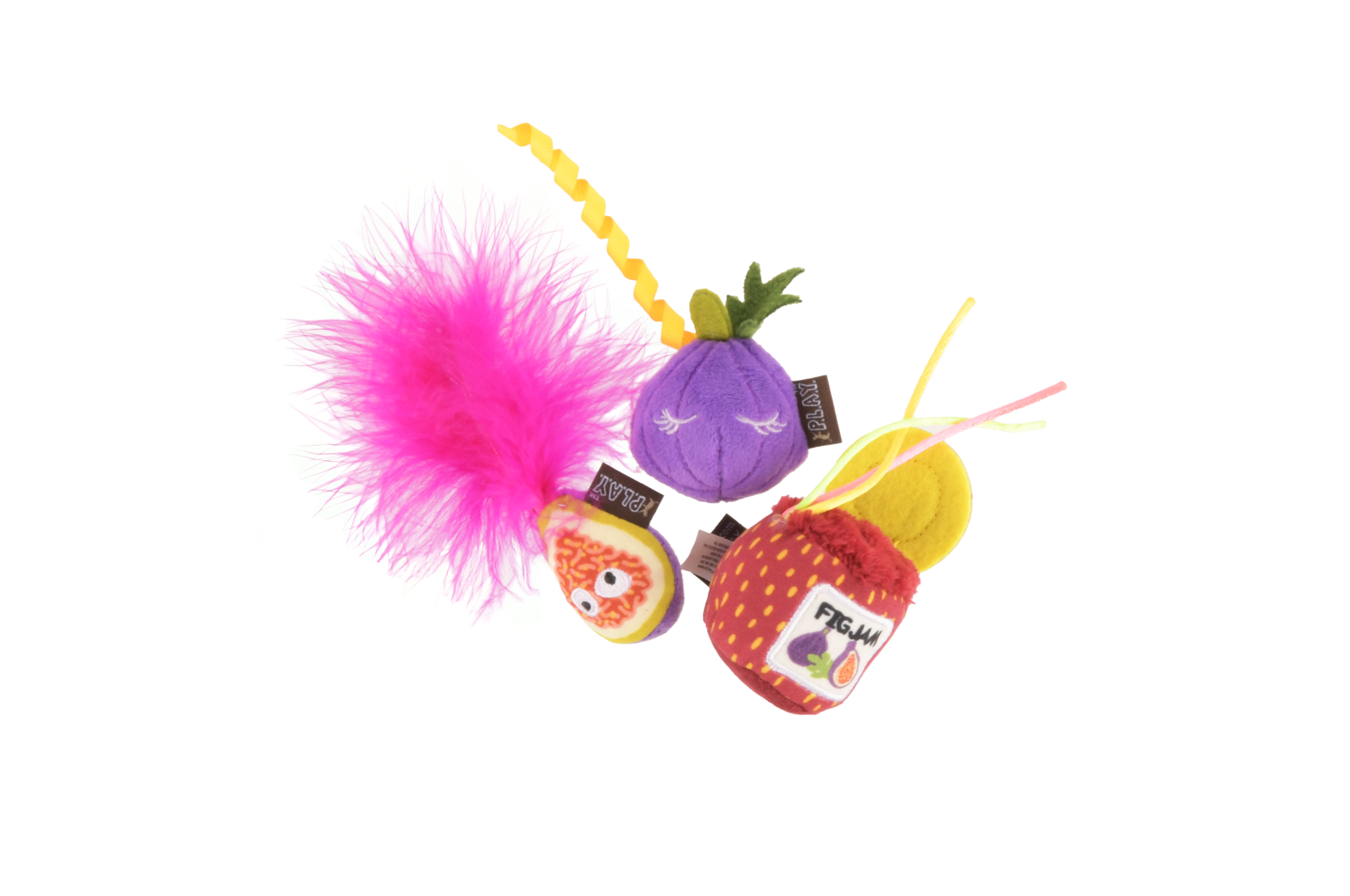 [Pre-Order] P.L.A.Y. Feline Frenzy, Catnip Toy set: Fig Jam