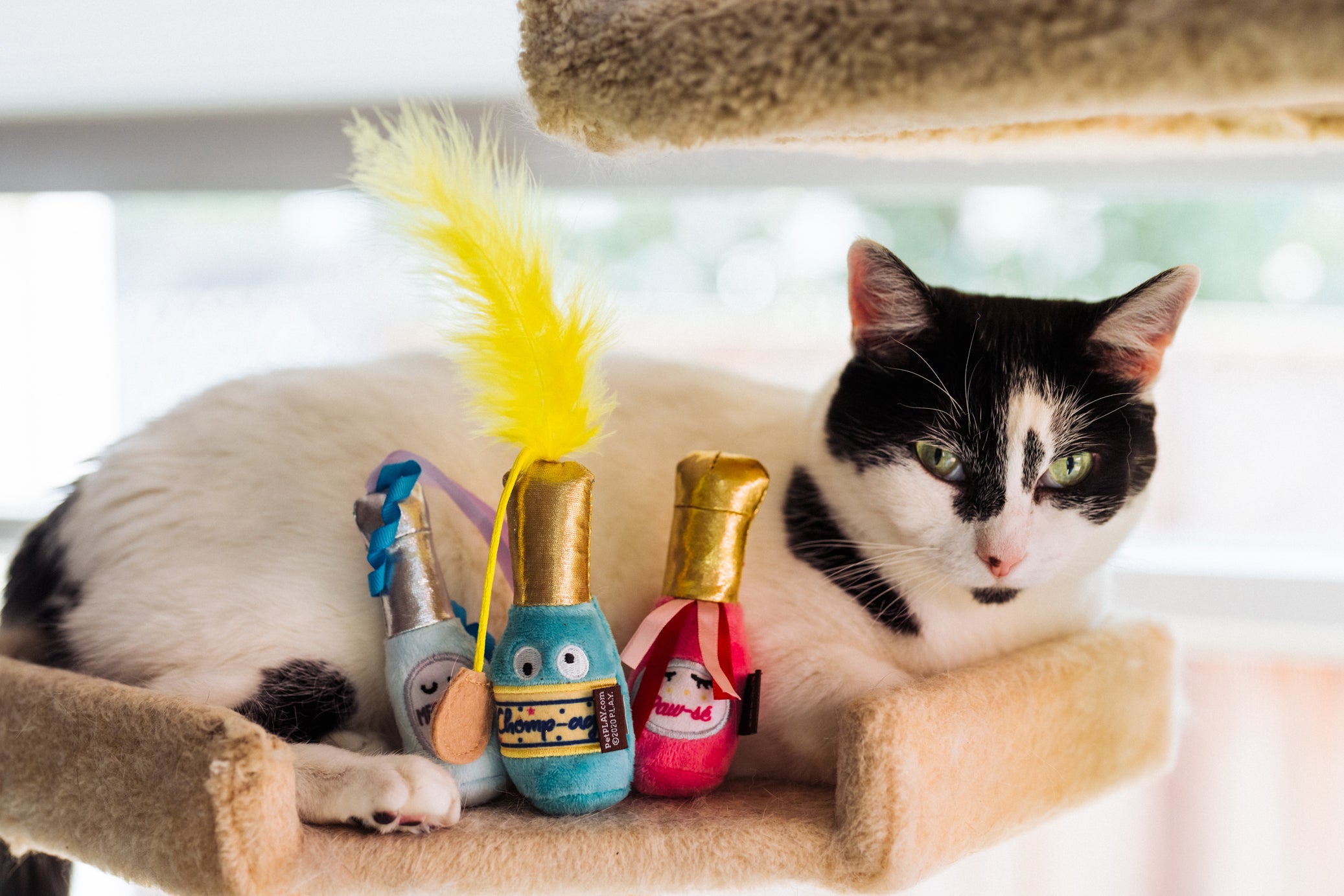 [Pre-Order] P.L.A.Y. Feline Frenzy, Catnip Toy set: Pop, Fizz, Meow
