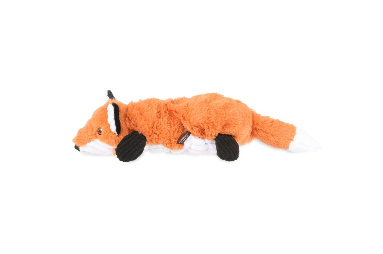 P.L.A.Y. Forest Friends Squeaky Plush Dog toys, Forest the Fox