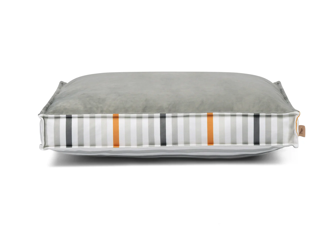 Standard Dog Bed: Seaside Boxy Oyster Grey