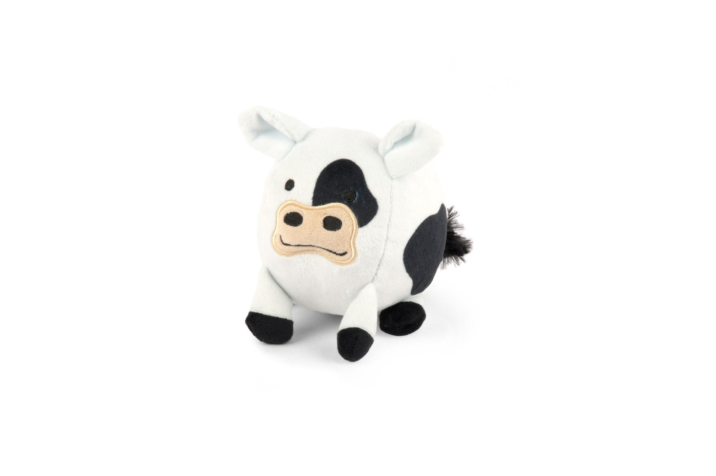 [Pre-Order]P.L.A.Y. Barnyard Buddies Squeaky Plush Dog Toy, Cole the Cow