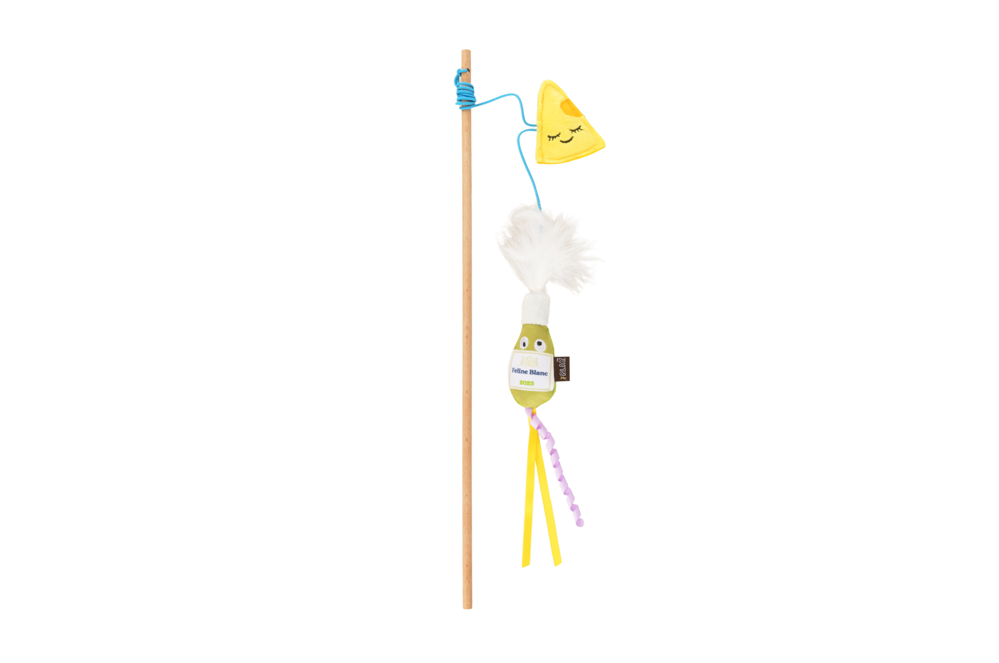 [Pre-Order] P.L.A.Y. Feline Frenzy, Wand Cat Toy: Blanc