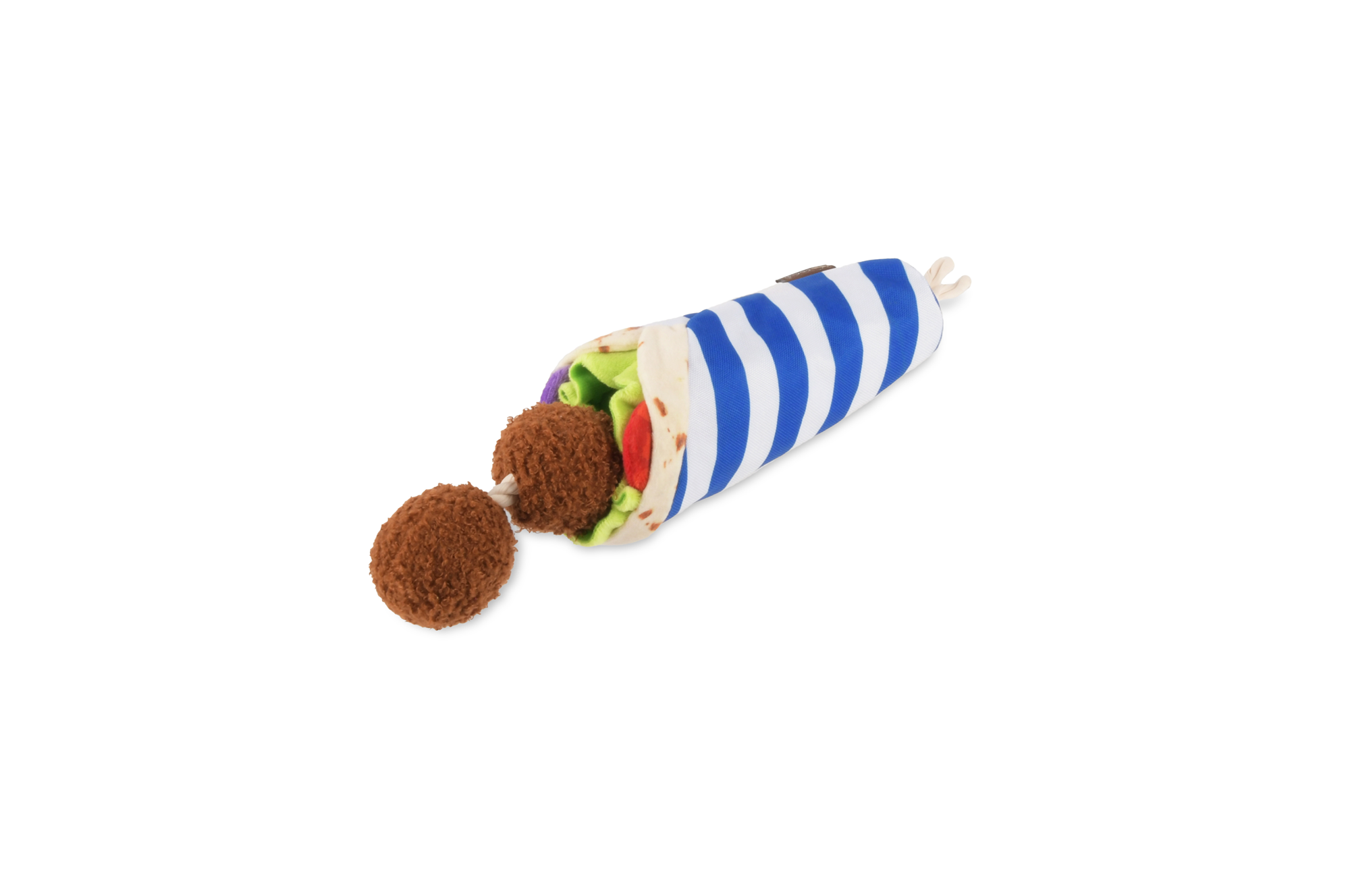 [Pre-Order] P.L.A.Y. The International Classic Squeaky Plush Dog Toy, Falafel
