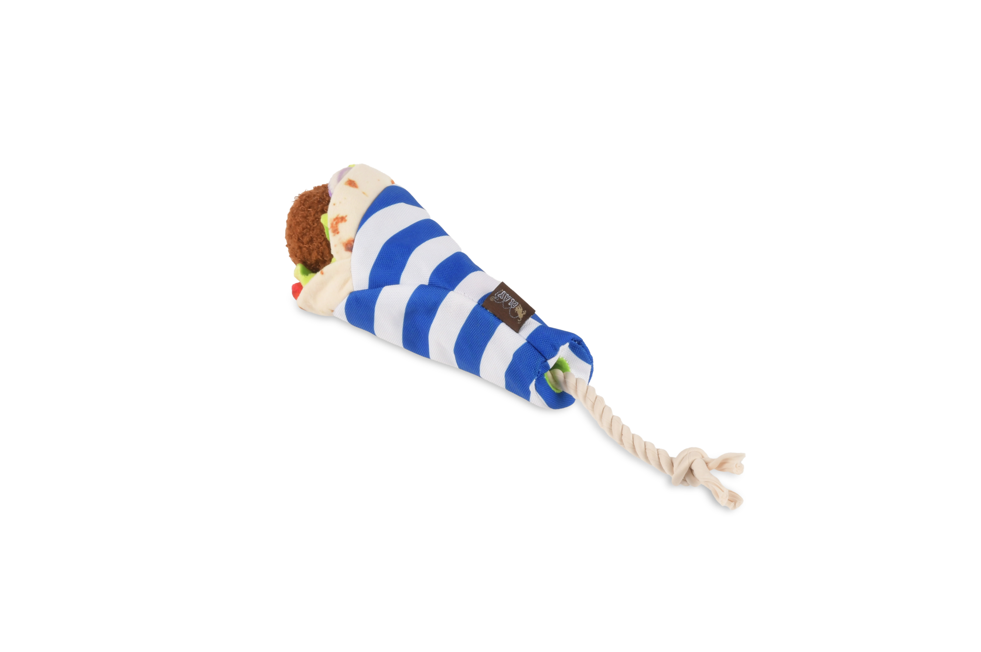 [Pre-Order] P.L.A.Y. The International Classic Squeaky Plush Dog Toy, Falafel