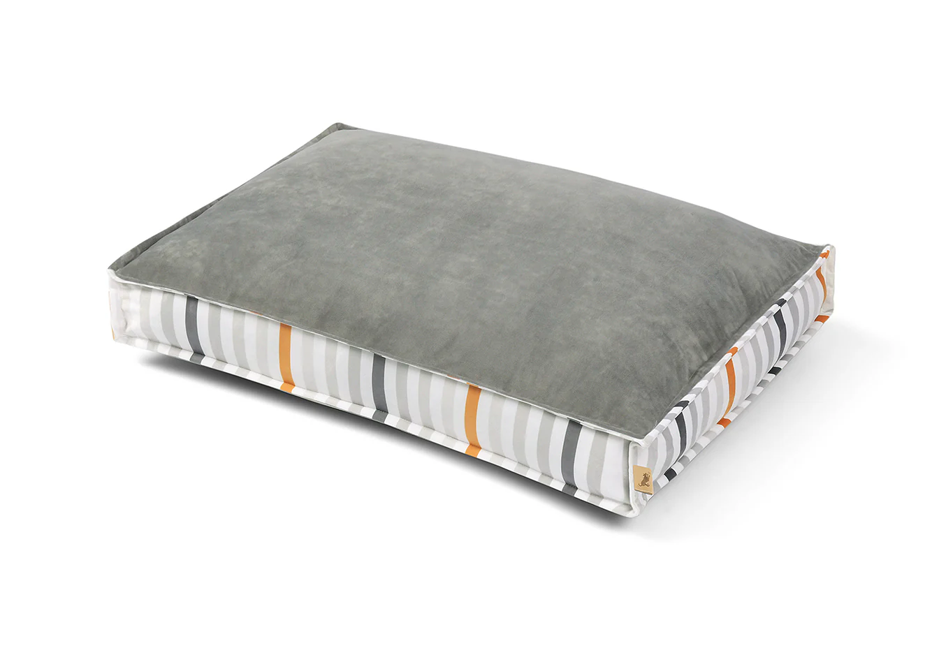 [Pre Order OFFER] Standard Dog Bed: Seaside Boxy Oyster Grey