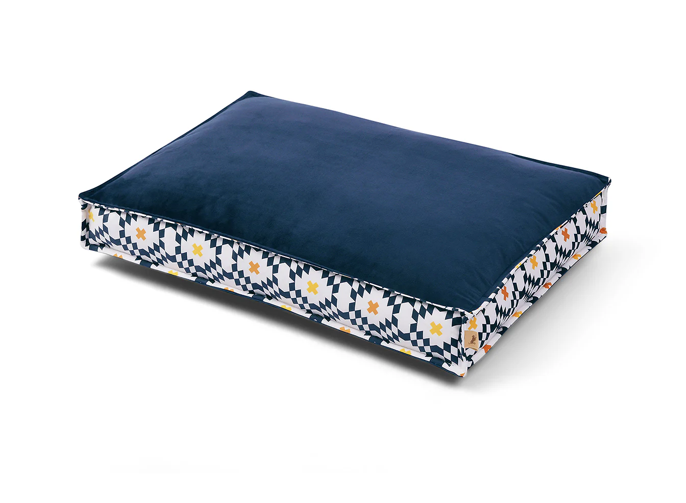 [Pre Order OFFER] Standard Dog Bed: Marina Boxy Cobalt Blue