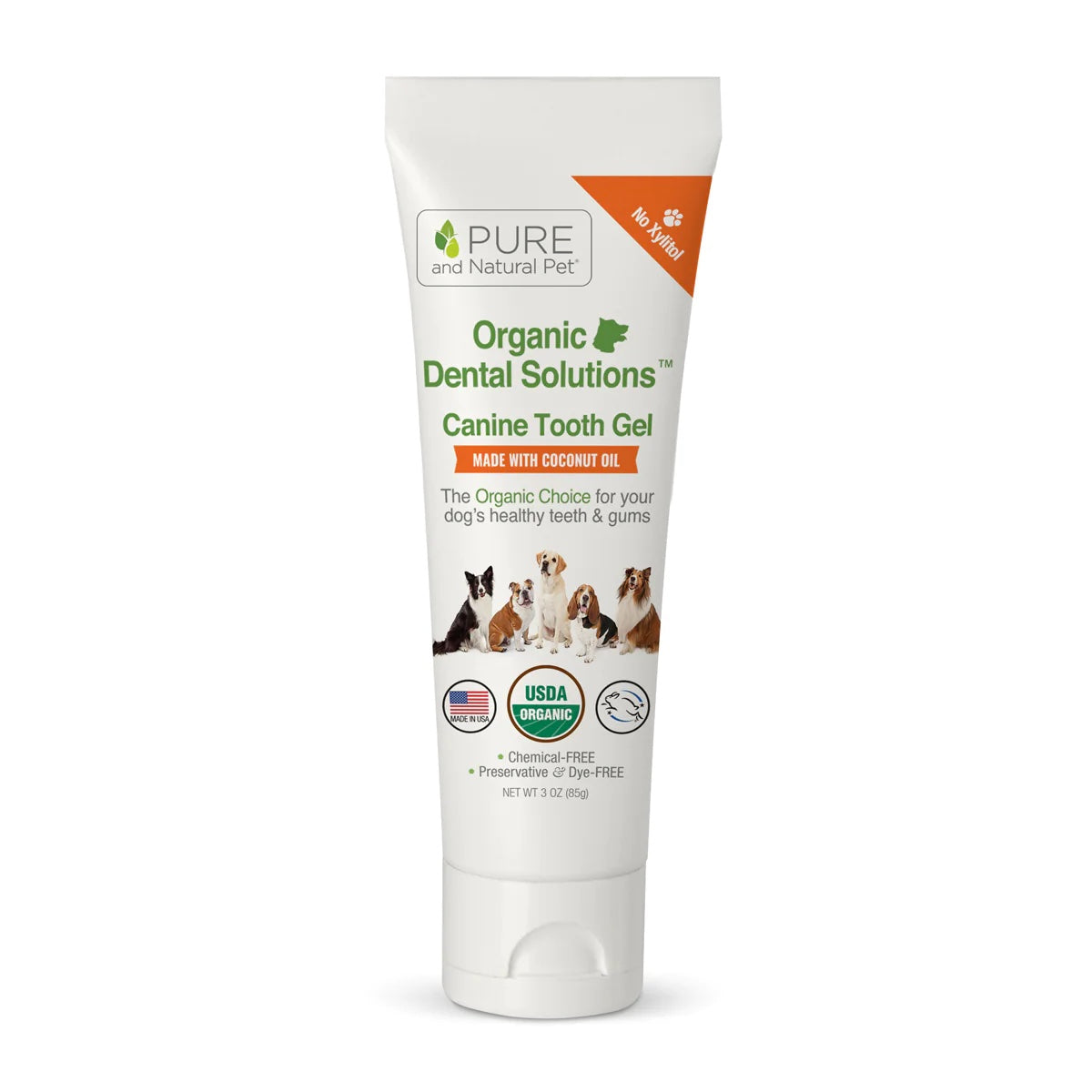 Pure and Natural Dog Organic Dental Solutions: Canine Tooth Gel