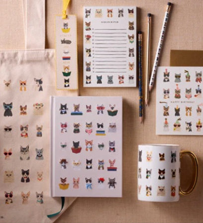 Rifle Paper Co Studious Dogs Bookmark | Perfect Gift for Readers