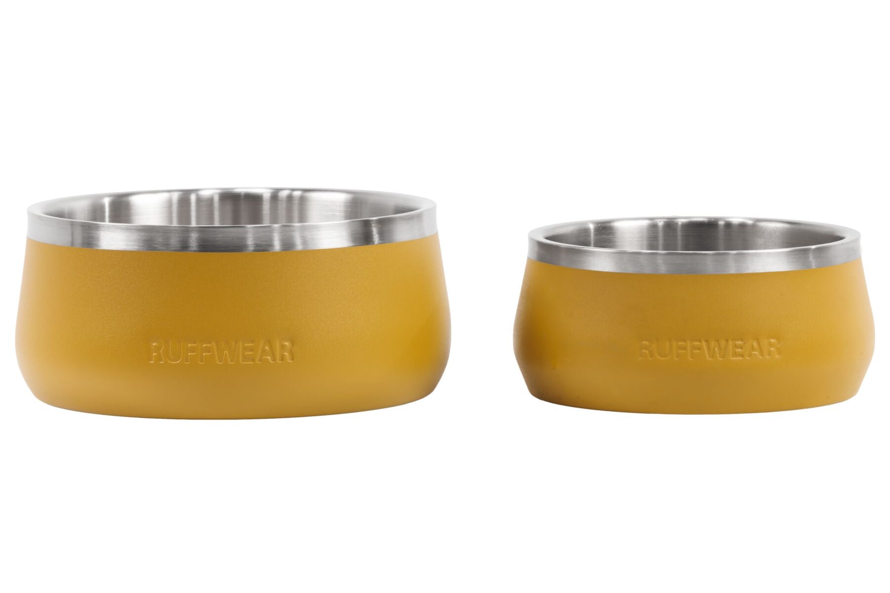 Ruffwear Basecamp Dog Water and Food Bowl Stainless Steel Silicon Grip