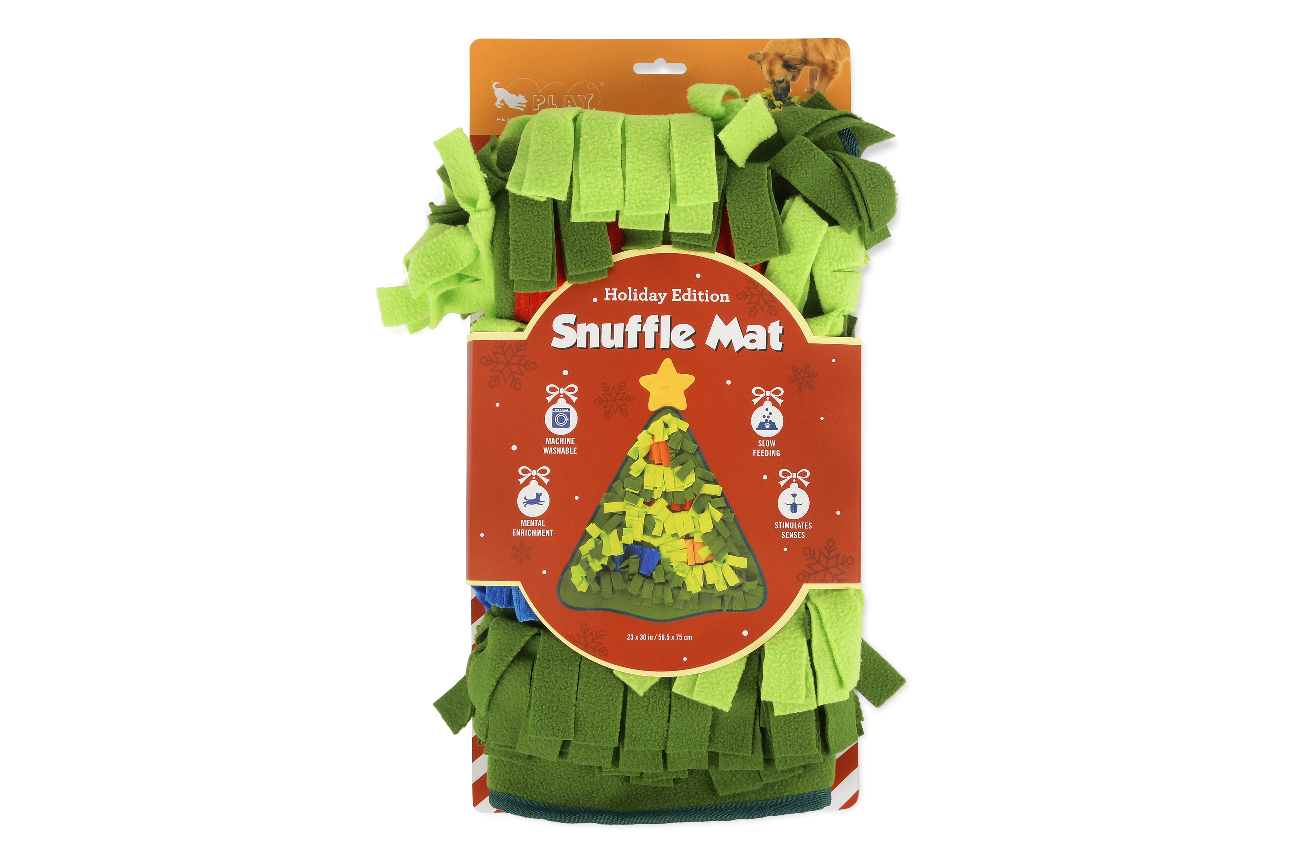 Snuffle Mat Toy for Dogs and Cats, Holiday