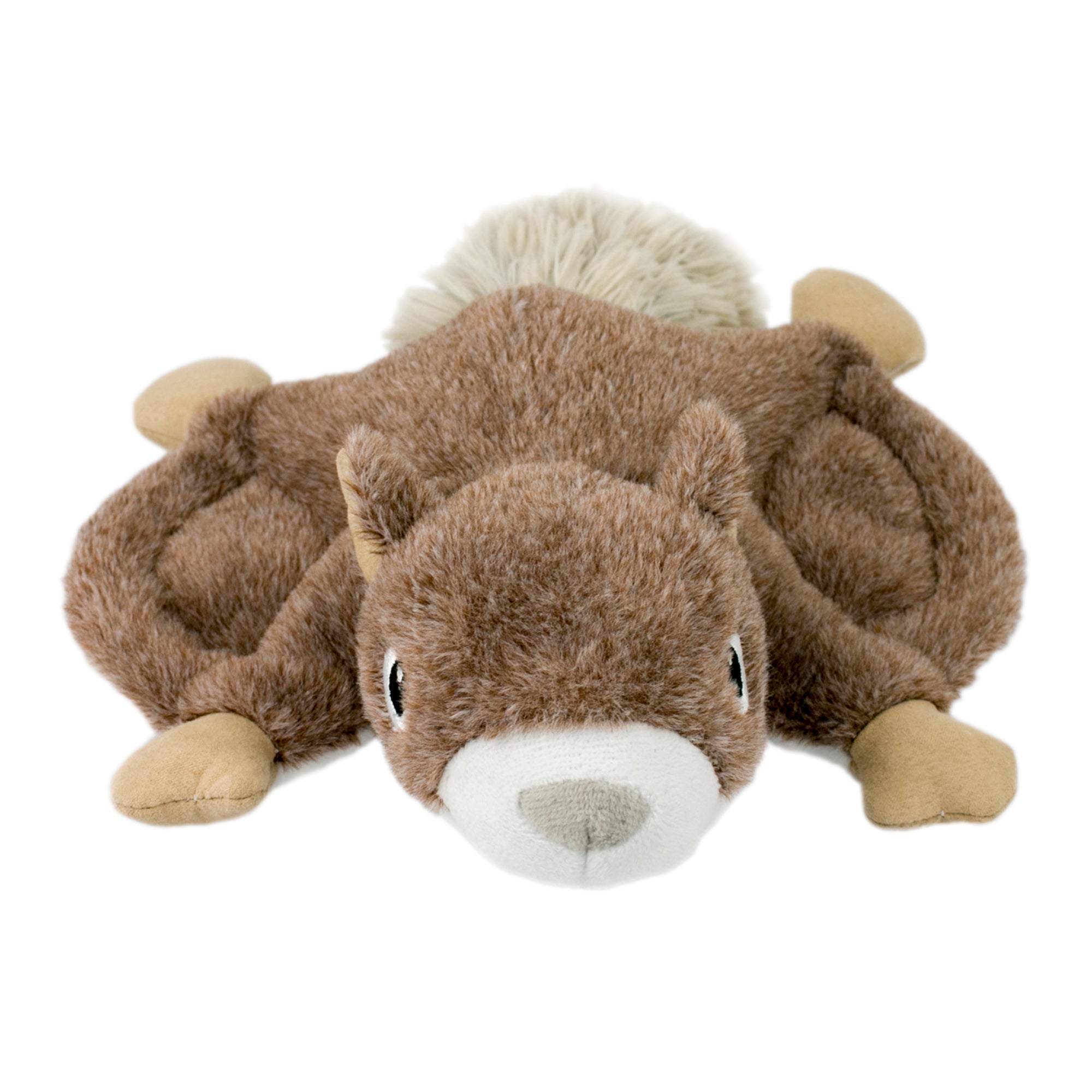Squeaky Plush Dog Toy: Flying Squirrel