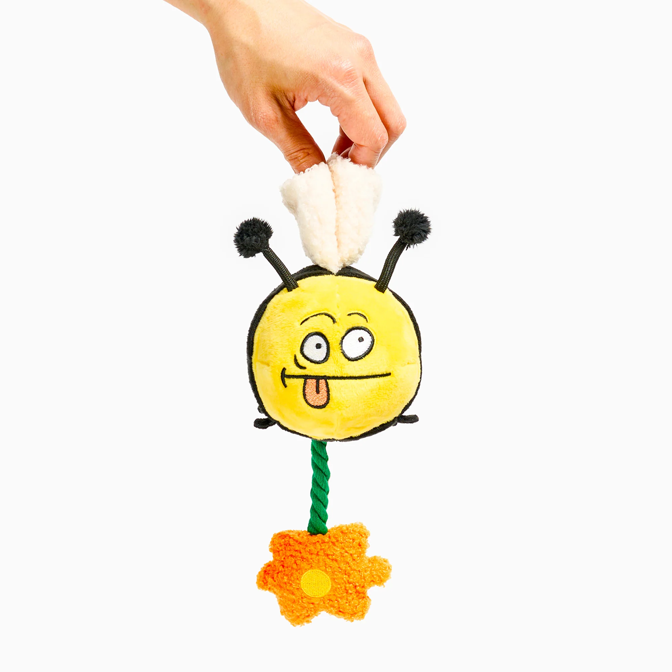 Squeaky Interactive Nosework Dog Toy, Bee Happy