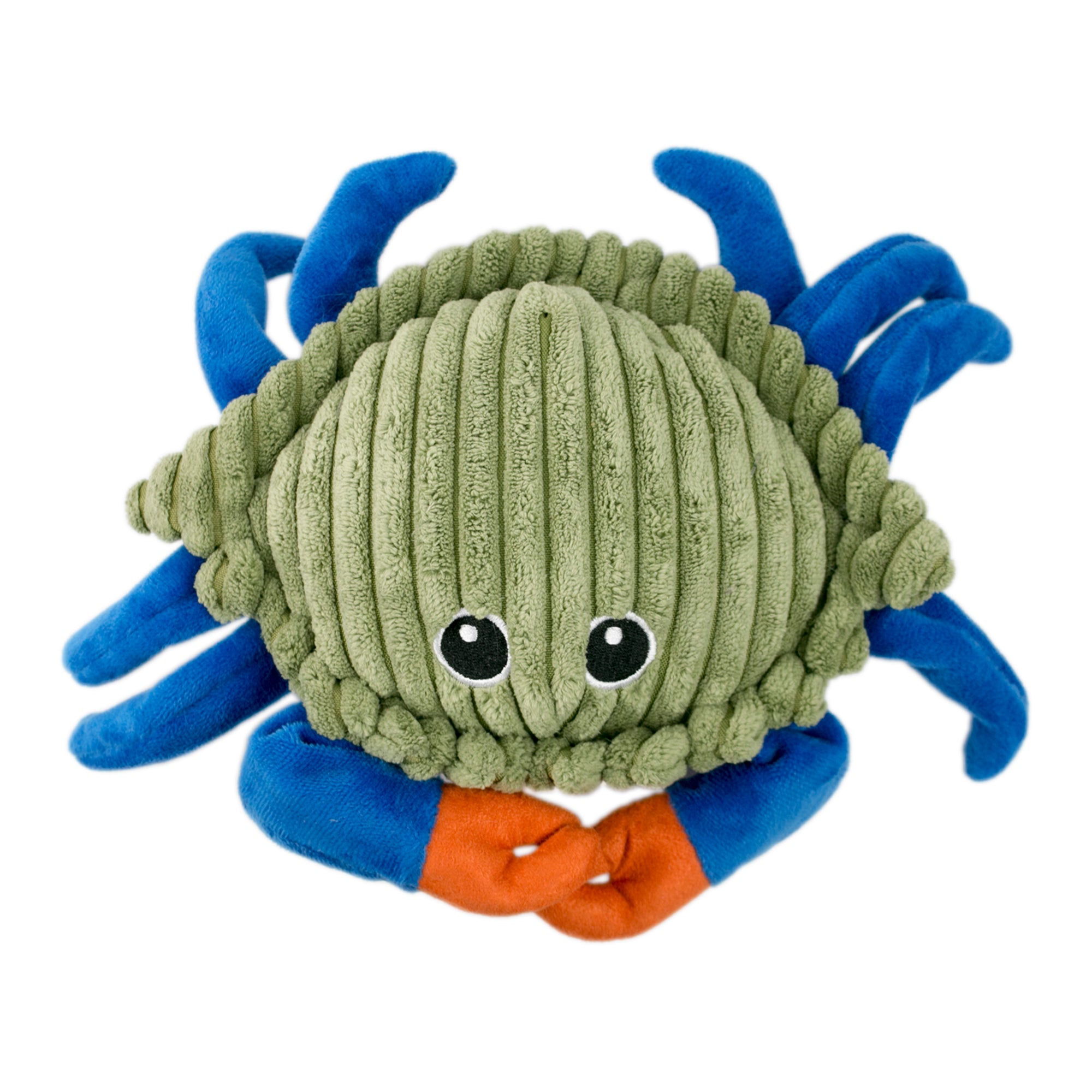 Squeaky Plush Dog Toy: Animated Crab