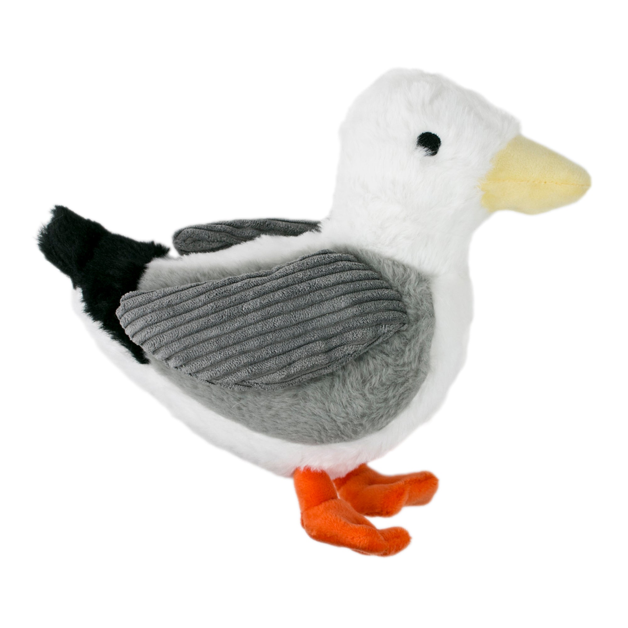 Squeaky Plush Dog Toy: Animated Seagull