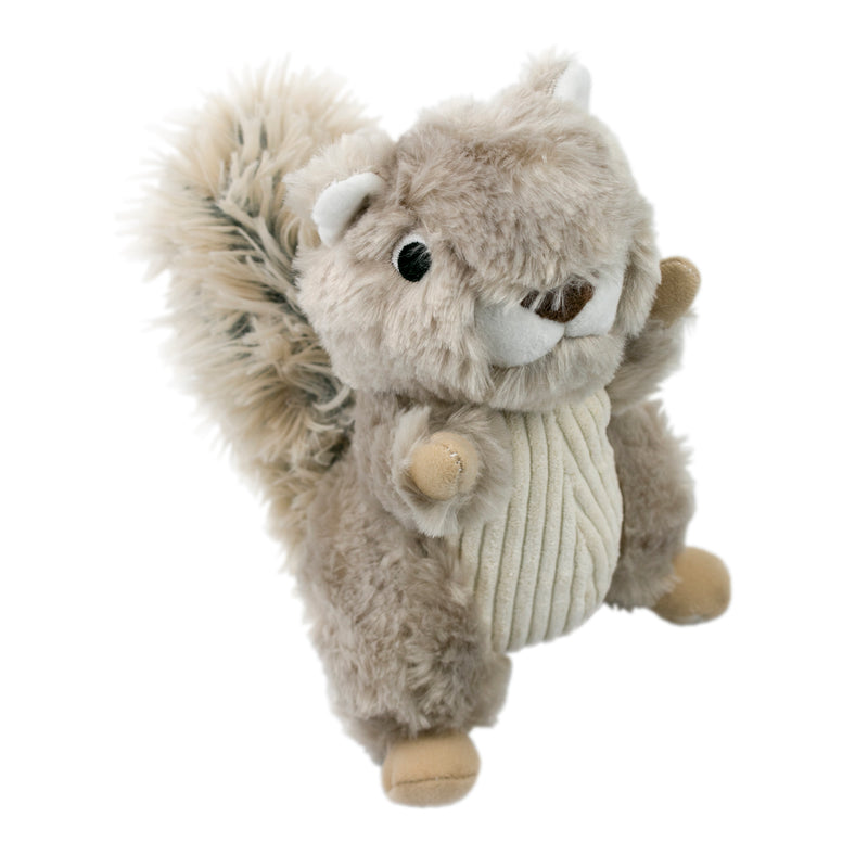 Squeaky Plush Dog Toy: Animated Squirrel