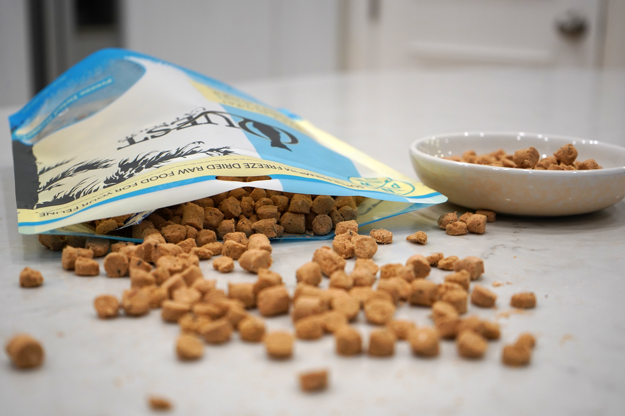Steve's Real Food Quest Freeze-Dried Raw Cat Food, White Fish Recipe