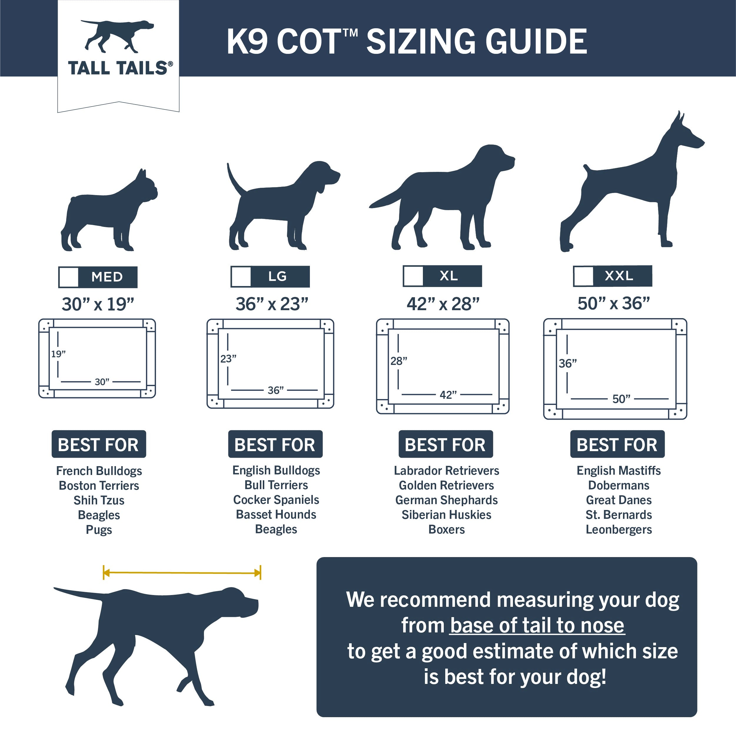 K9 COT Elevated Dog Bed: Mesh Top