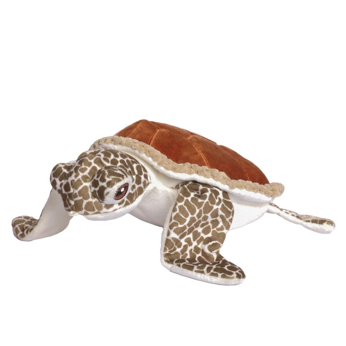 Squeaky Plush Dog Toy: Animated Sea Turtle