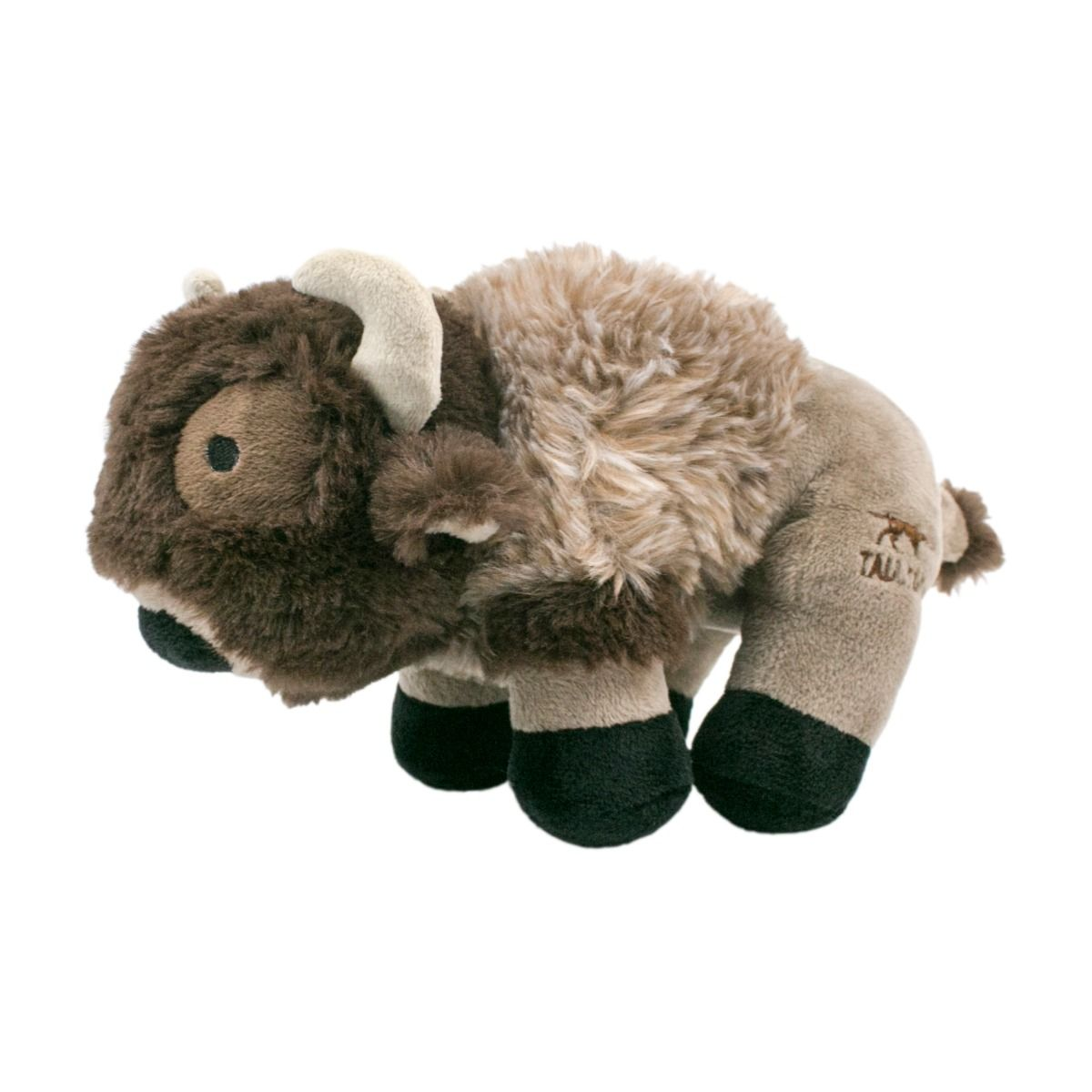 Squeaky Plush Dog Toy: Buffalo