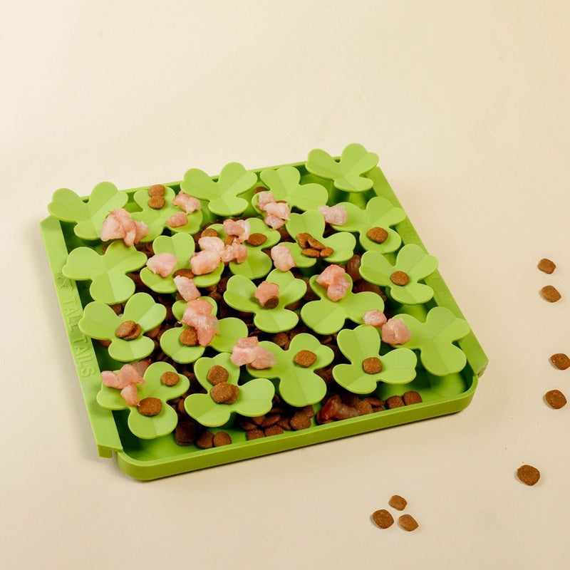 Interactive Food-Grade Foraging Mat for Dogs, Clover