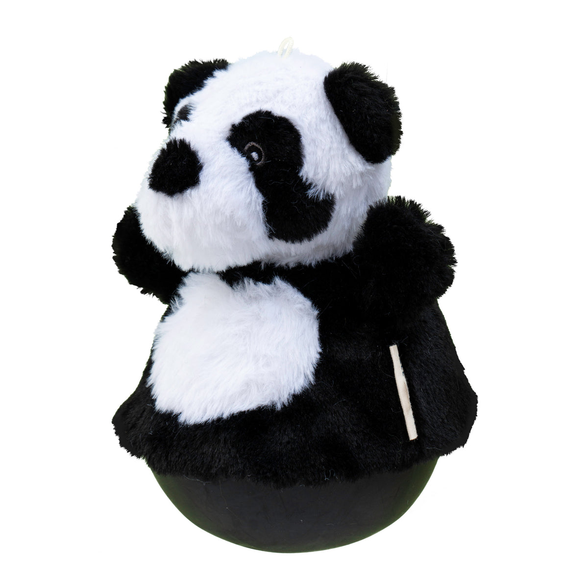 Squeaky Plush Dog Toy: Roly Poly Panda