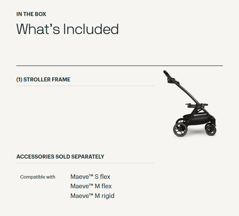 Tavo Pets Stroller Frame for Maeve, Roscoe