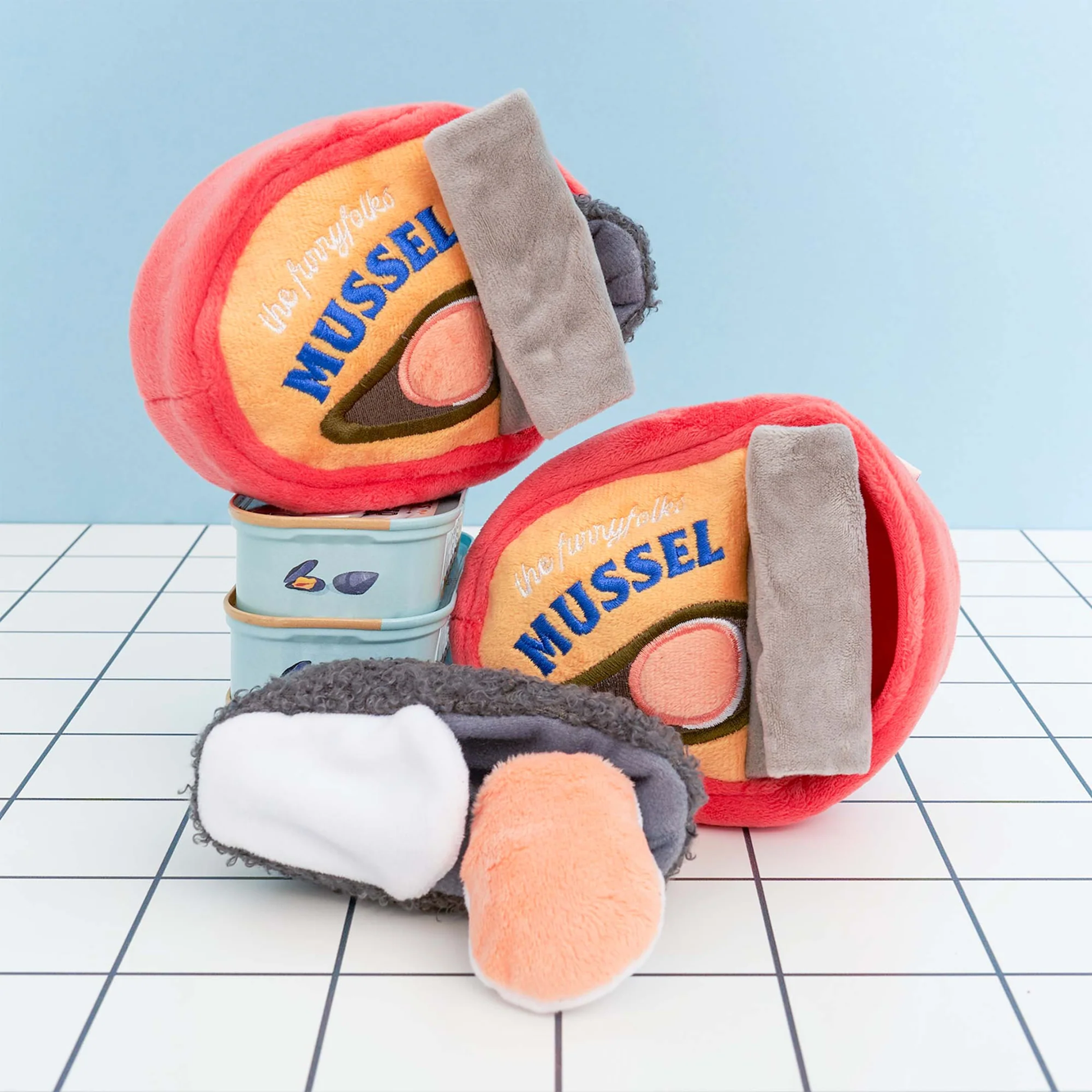 Interactive Nosework Dog Toy, Tinned Mussel