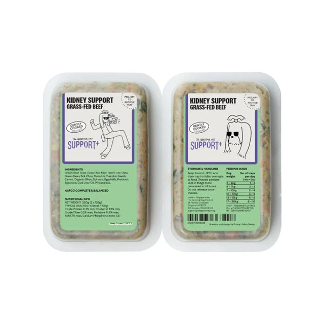The Grateful Pet Gently Cooked Kidney Support Dog Food | 100% Natural Fresh Diet