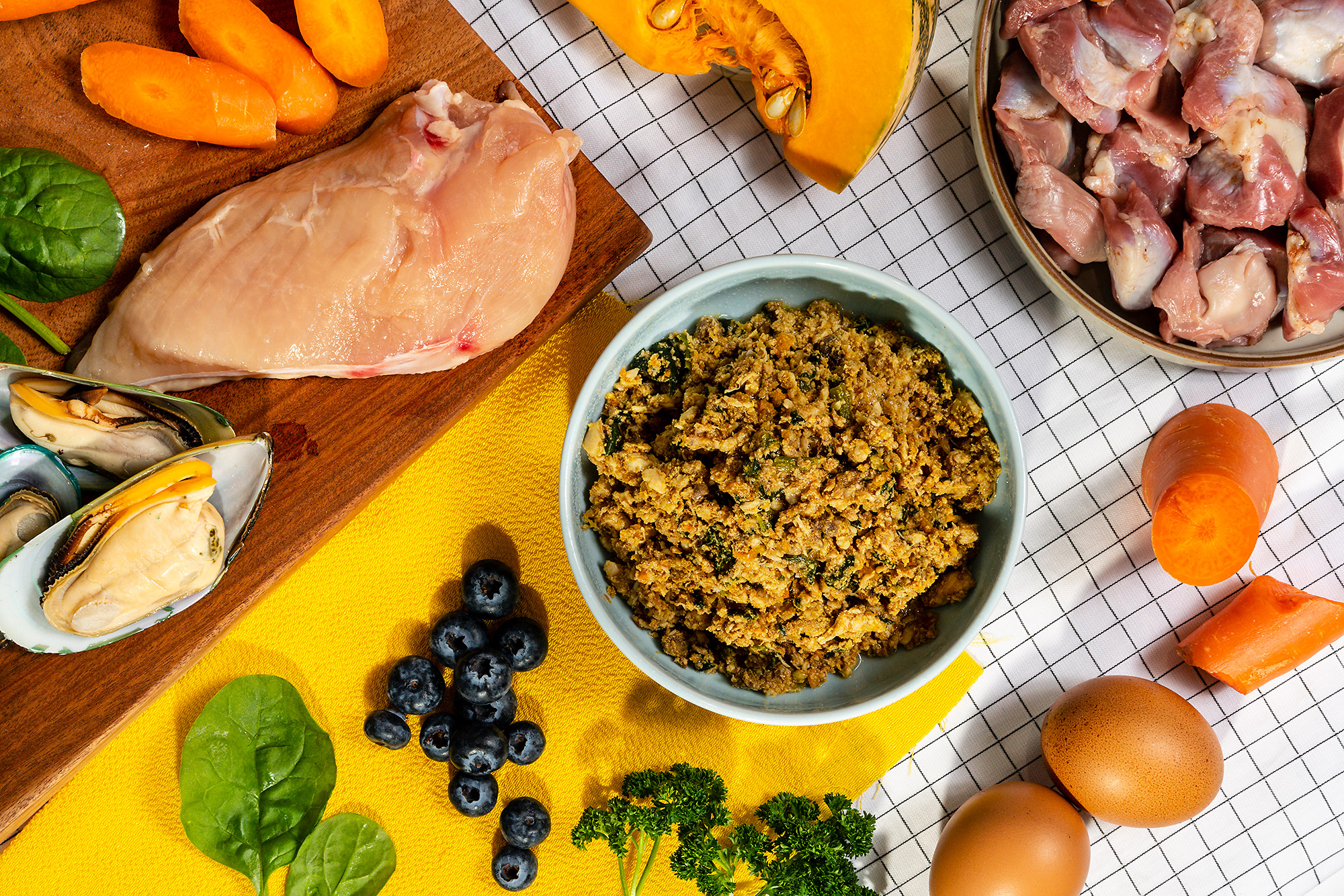 The Grateful Pet: Cooked Food for Dogs, Cage-free Chicken