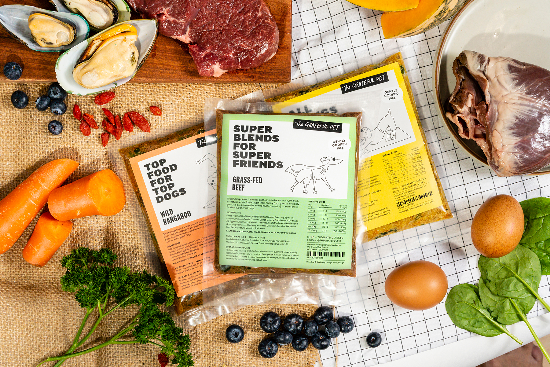 The Grateful Pet: Cooked Food for Dogs, Grass-fed Beef