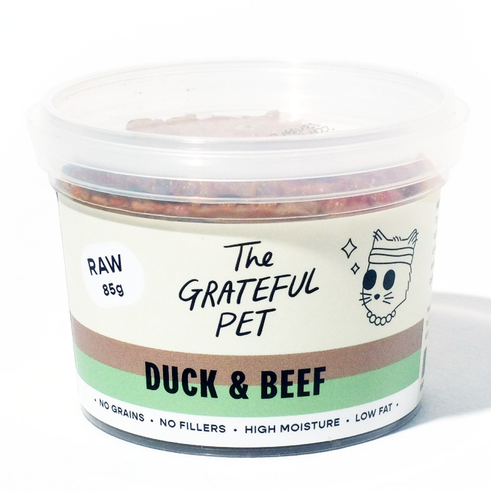 The Grateful Pet: Raw Food for Cats, 4 Tubs Mix & Match