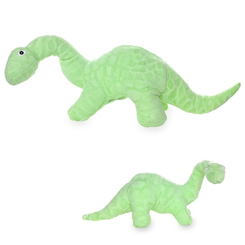 Mighty Dinosaur Dog Tug and Fetch Toys, Brachiosaurus (mini and regular size)