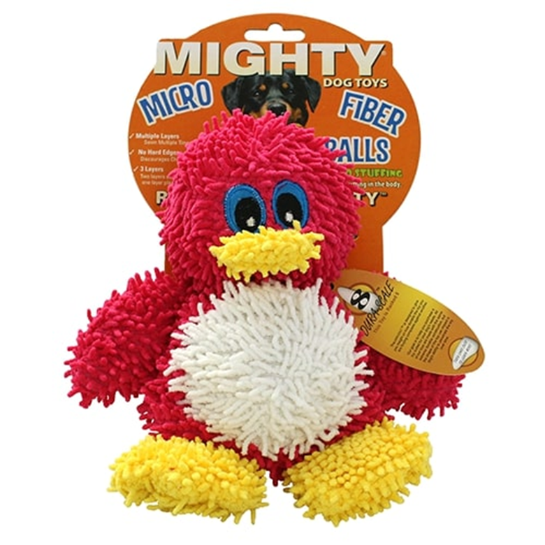 Mighty Microfibre Dog Squeaky Toy, Ball Penguin (mini and regular size)